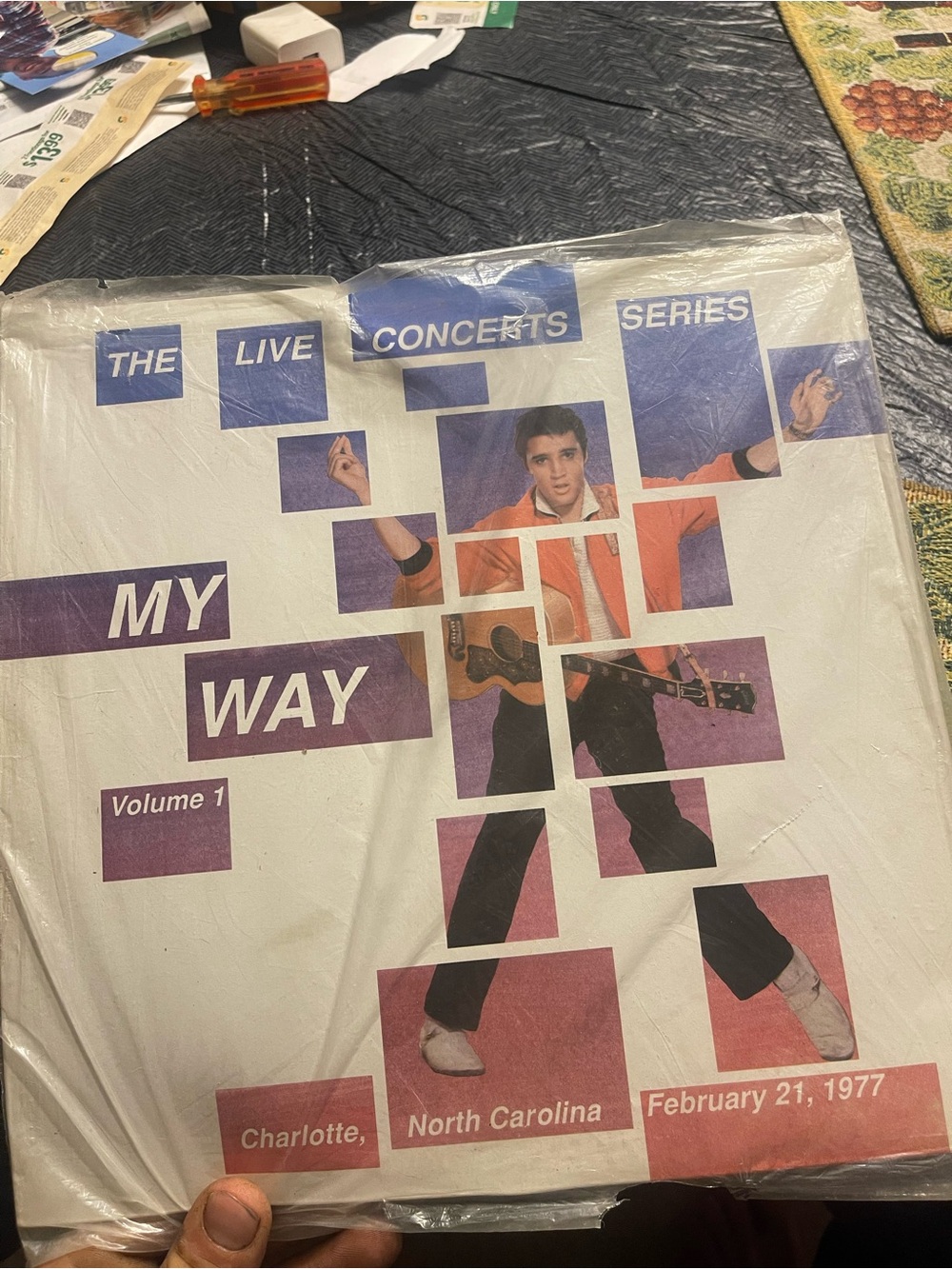 Elvis Presley my way live in concert Charlotte, North Carolina in 1977